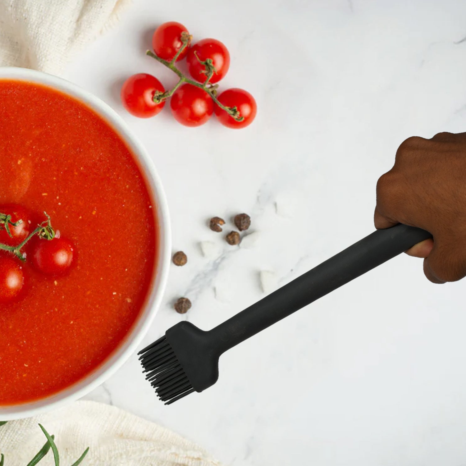 5413 Silicone Cooking Bakeware Bread Pastry Oil BBQ Basting Brush DIY Baking Portable Oven Tool. DeoDap 5413 Silicone Cooking Bakeware Bread Pastry Oil BBQ Basting Brush DIY Baking Portable Oven Tool. DeoDap